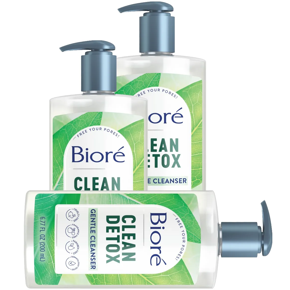 Free Biore Clean Daily Detox Moisturizer