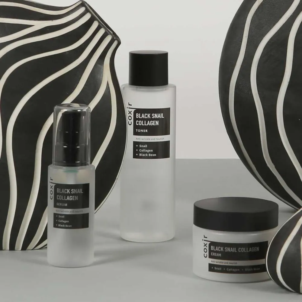 Free Coxir Black Snail Collagen Trio Set worth $48.00