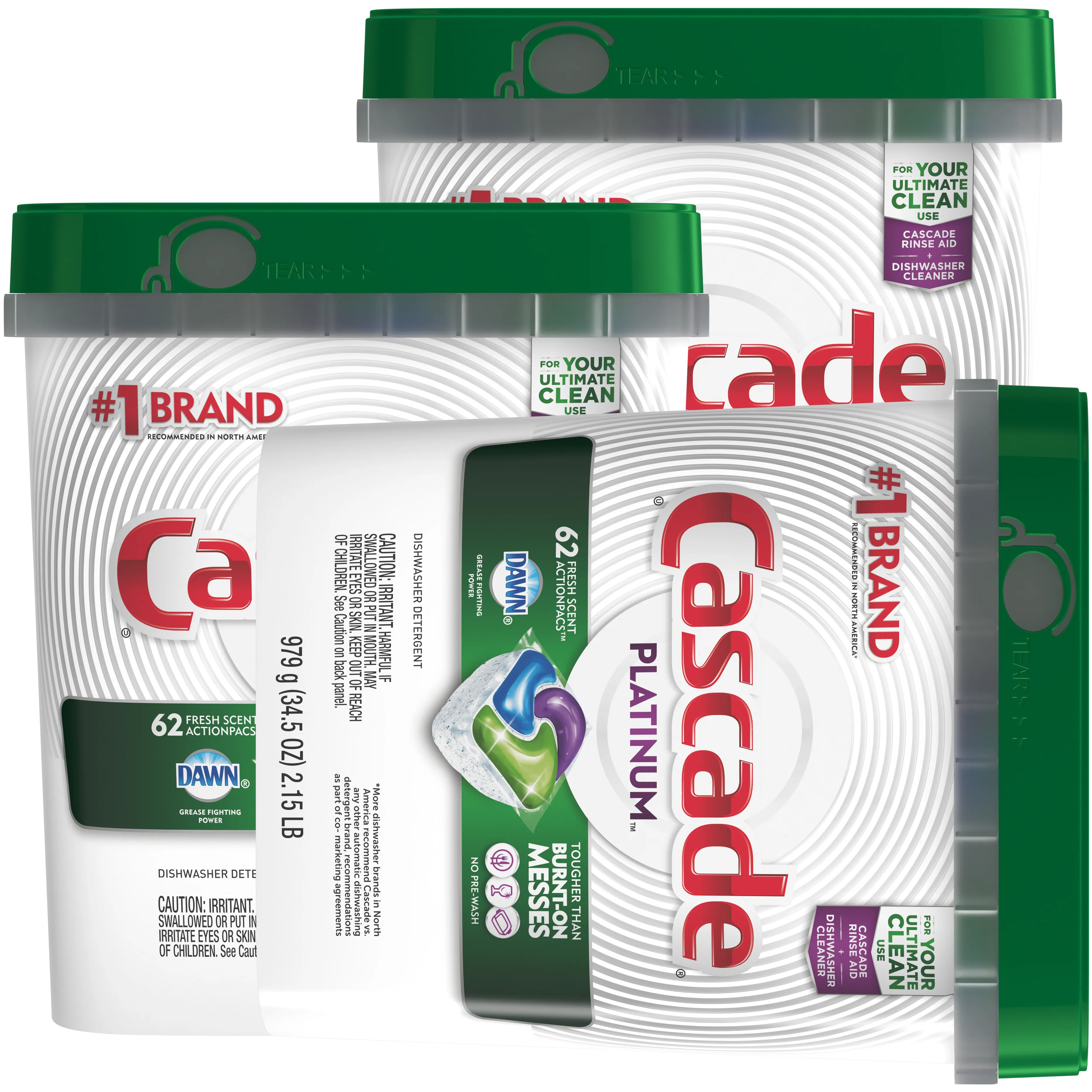 Free Cascade Platinum Dish Detergent