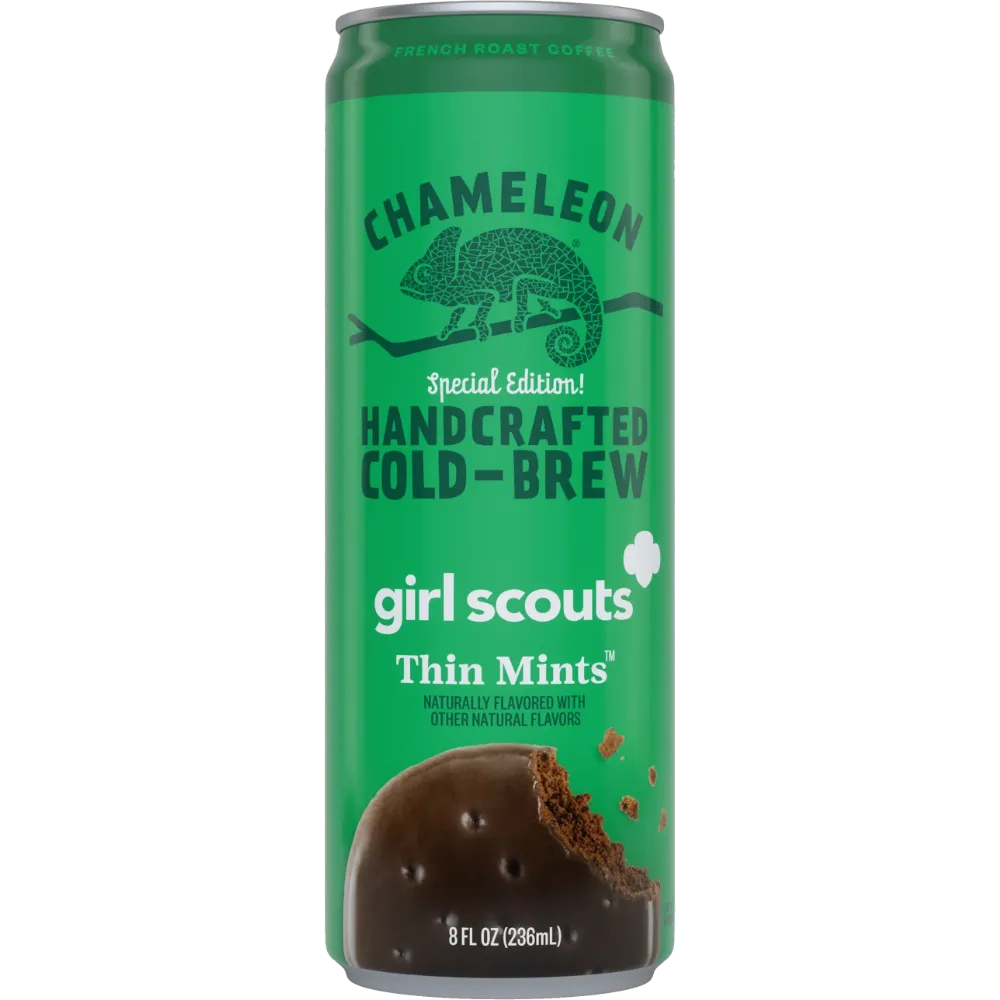 Free Chameleon Coffee Girl Scout Cookie-Inspired Latte