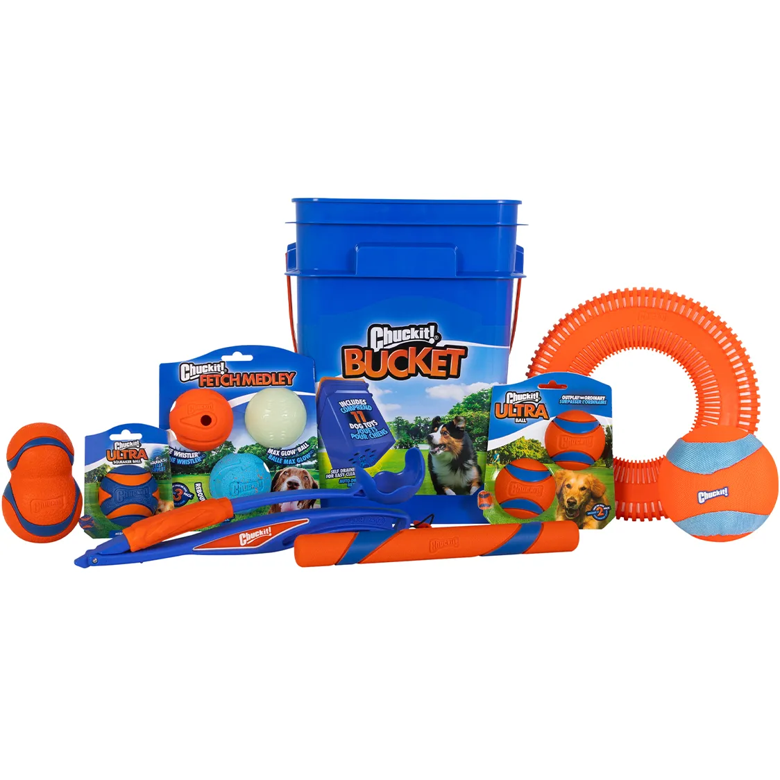 Free Chuckit! Bucket A Dog Playtime Package