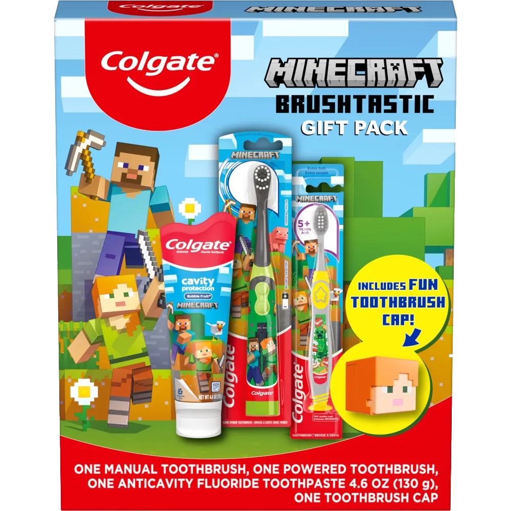 Free Colgate Minecraft Oral Care Products For Kids