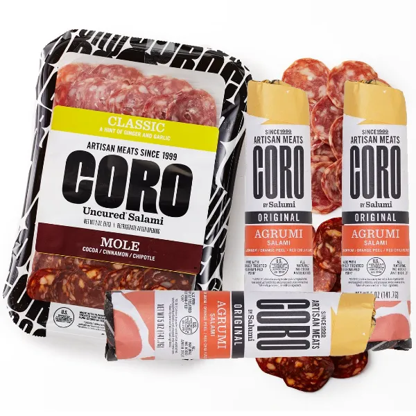 Free Coro Foods Sliced Salami Packs
