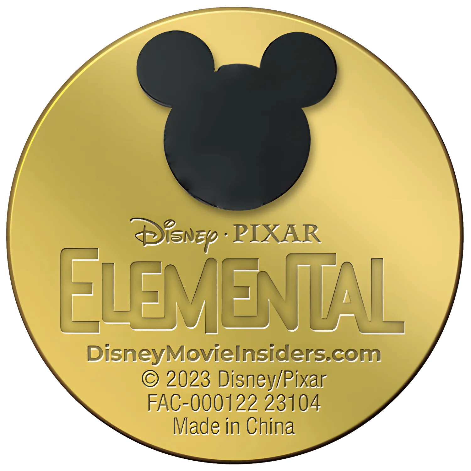 Free Disney And Pixar's Elemental Spinner Pin