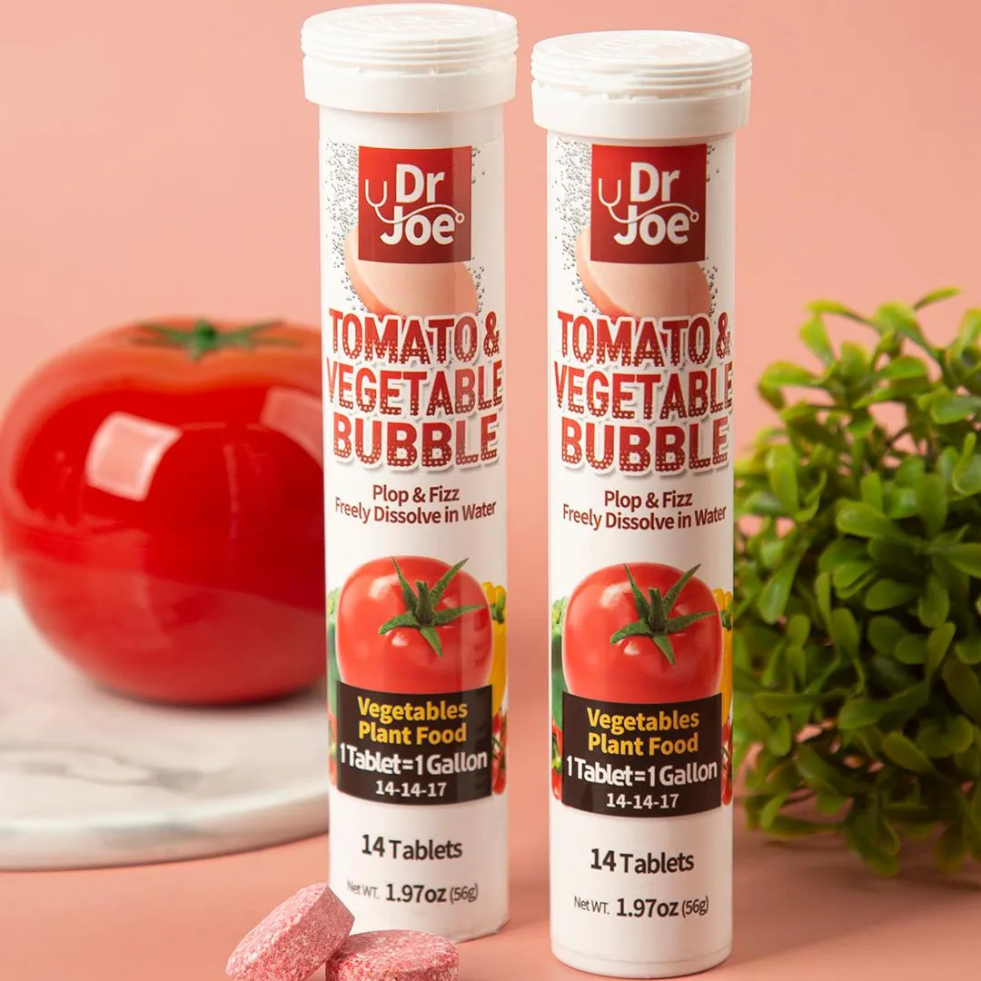 Free Dr. Joe Tomato&amp;Vegetable Bubble + Nutri Bubble Plant Food