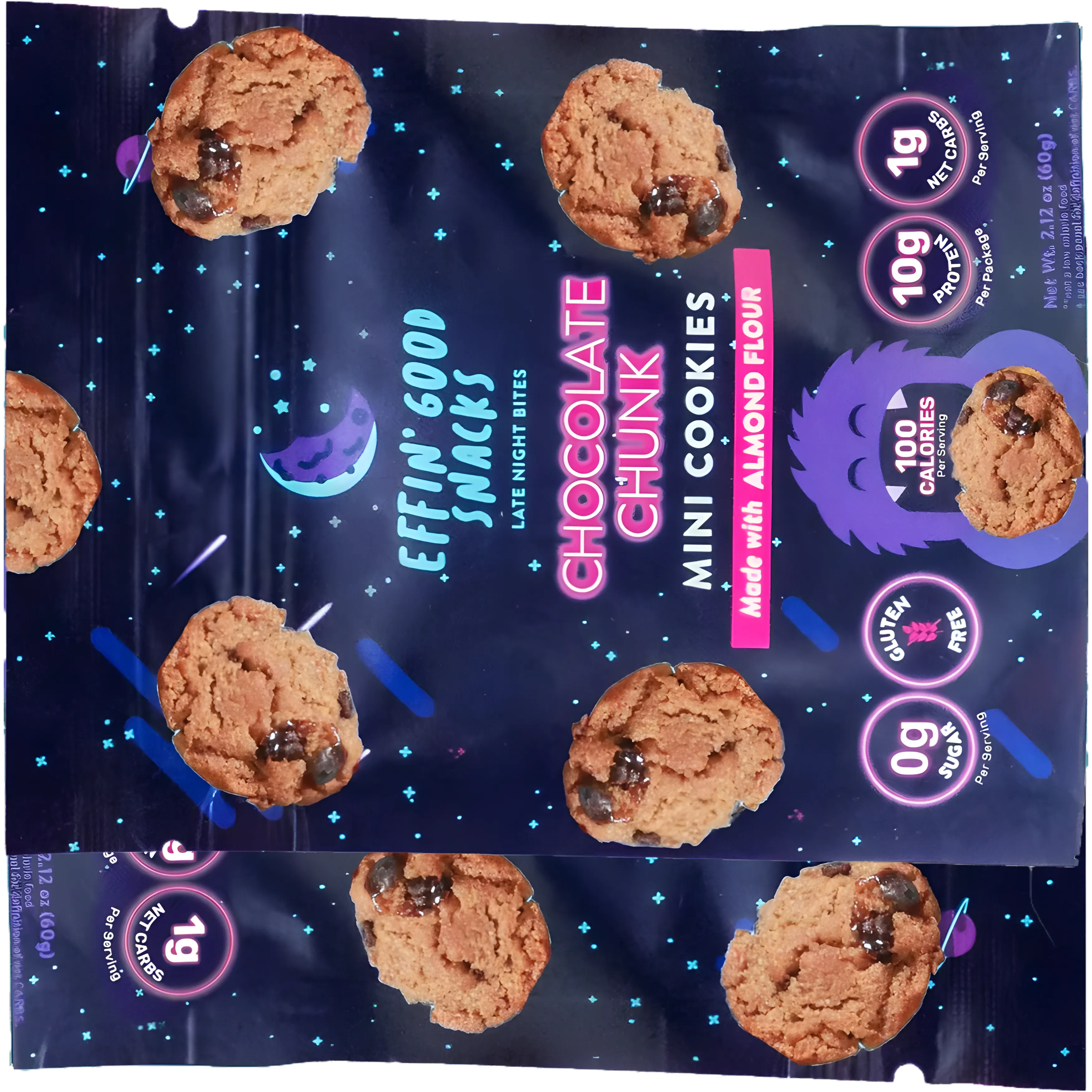 Free Effin' Good Snacks Chocolate Chunk Mini Cookies