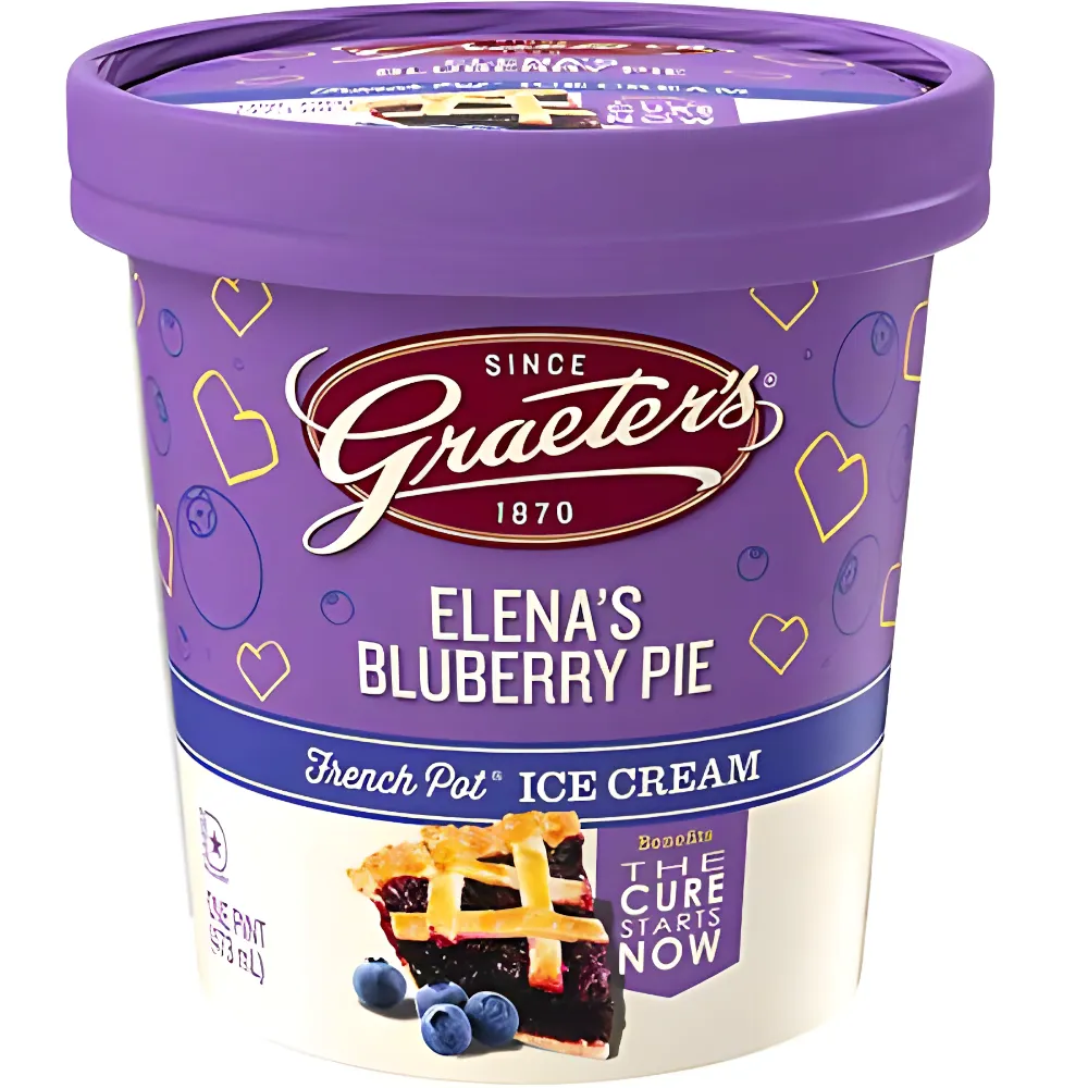 Free Elena's Blueberry Pie Ice Cream