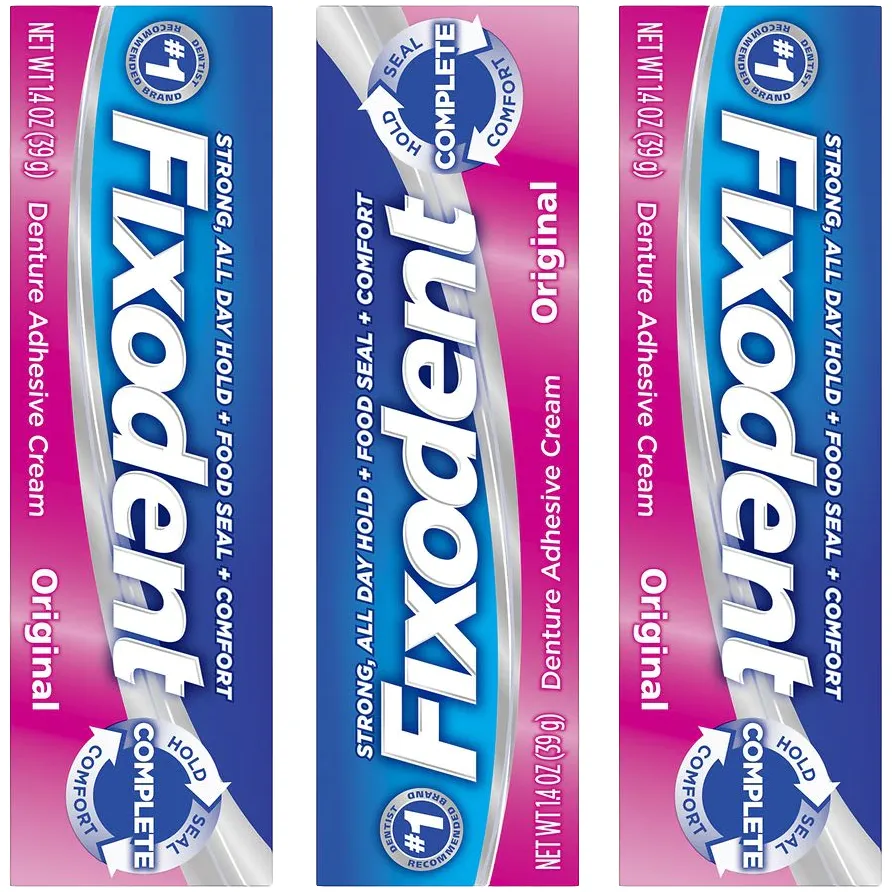 Free Fixodent Toothpaste