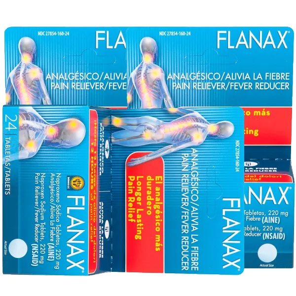 Free Flanax Pain Reliever Tablets
