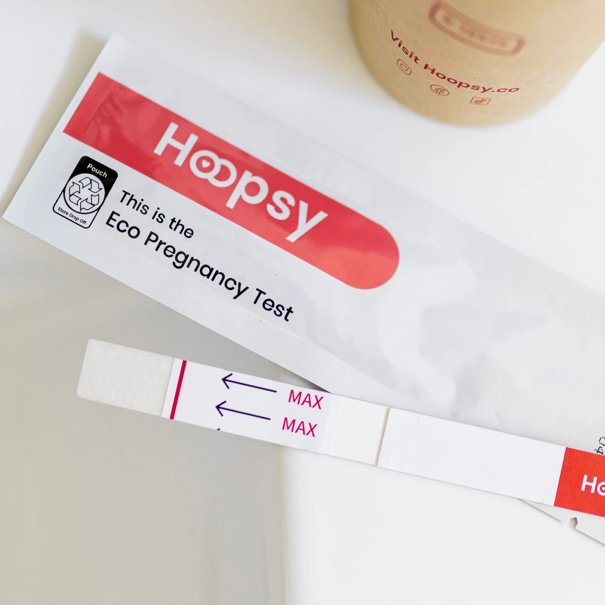 Free Free Hoopsy Midstream Eco Pregnancy Test
