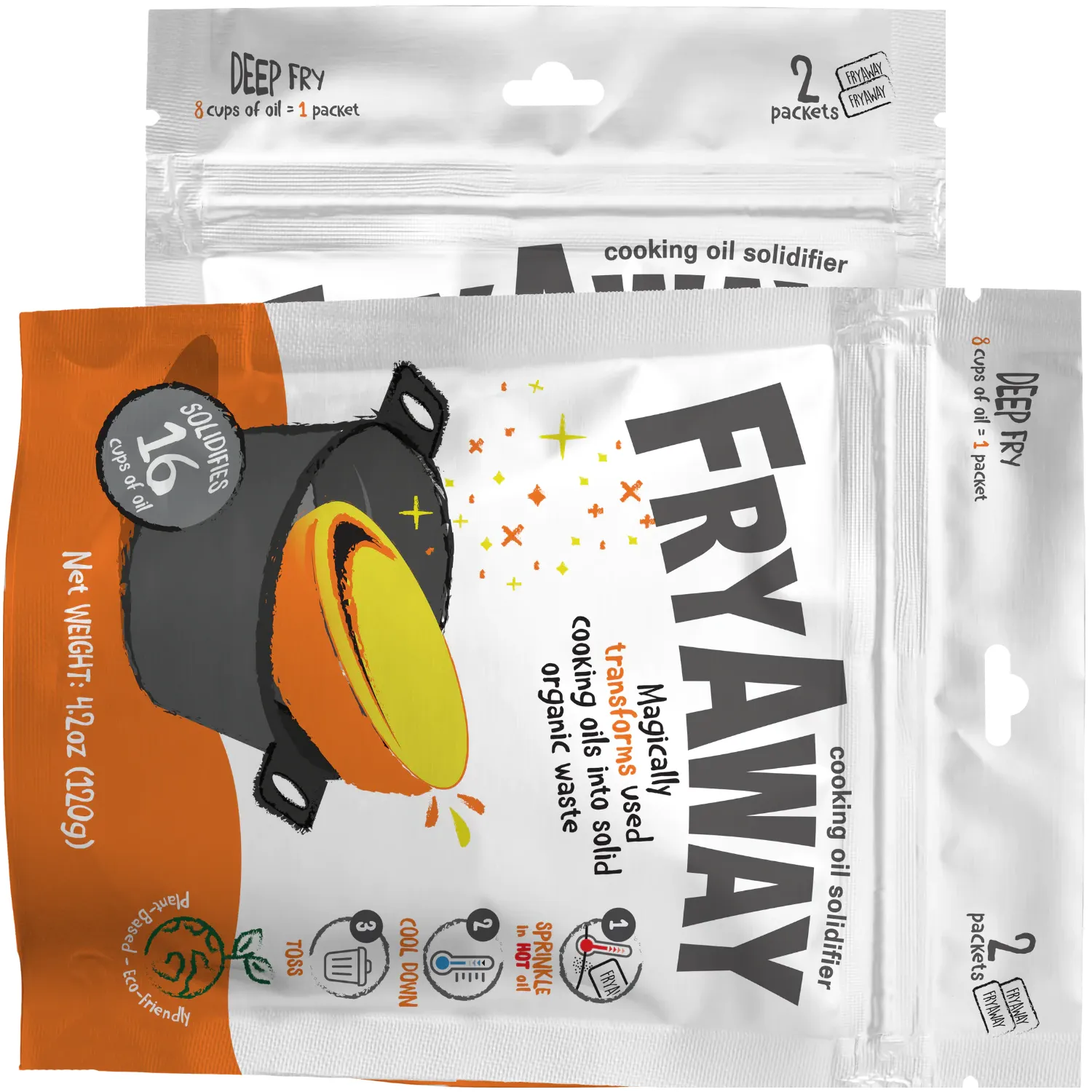 Free Fryaway Cooking Oil Solidifier
