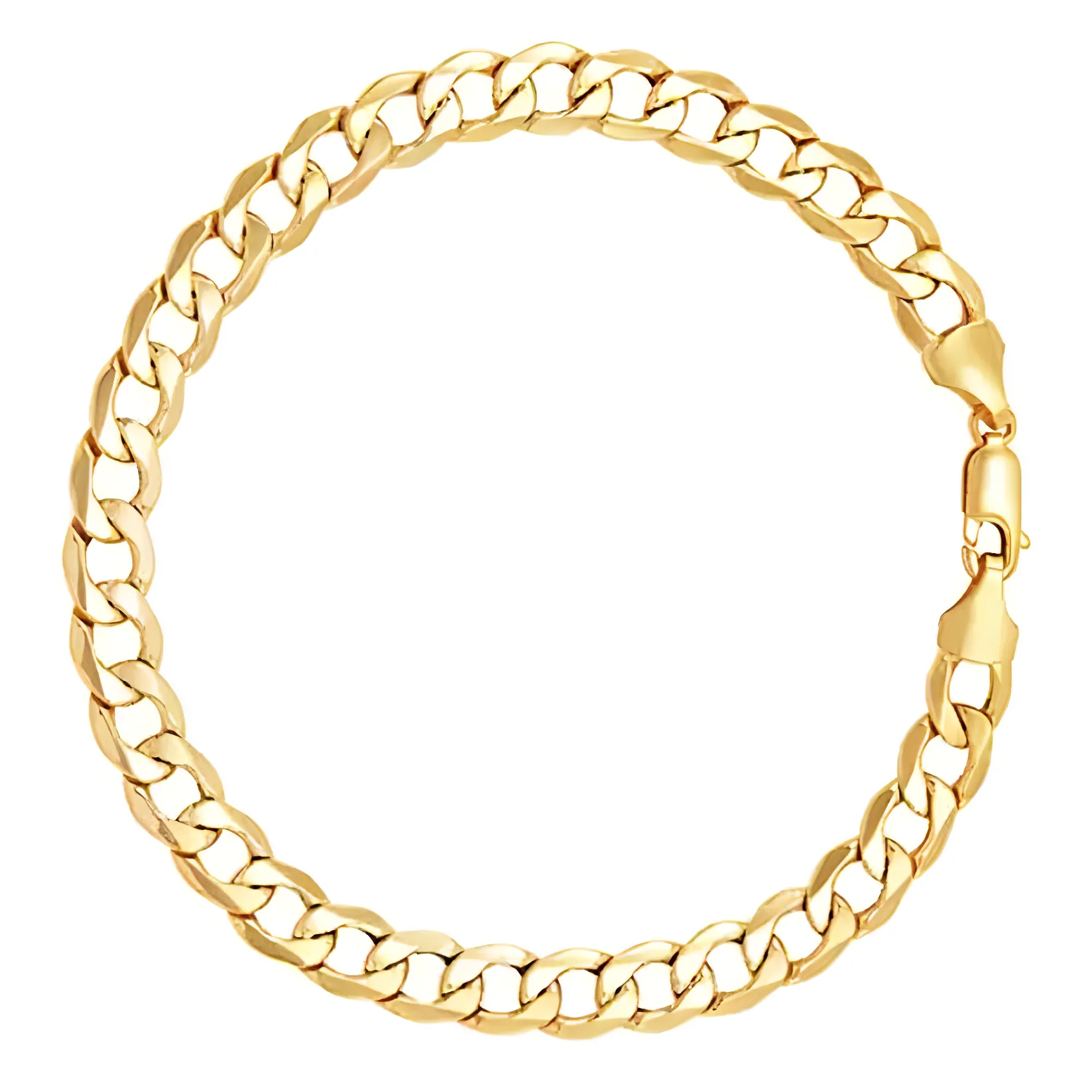 Free Golden Curb Bracelet