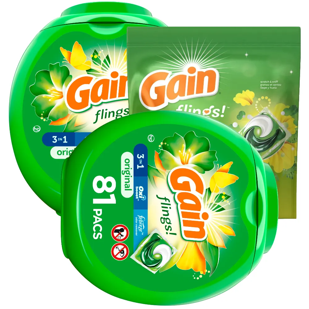 Free Gain Flings 3-in-1