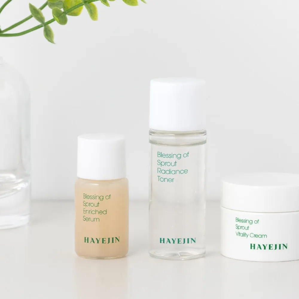 Free HAYEJIN Blessing Of Sprout RESET Skincare Set