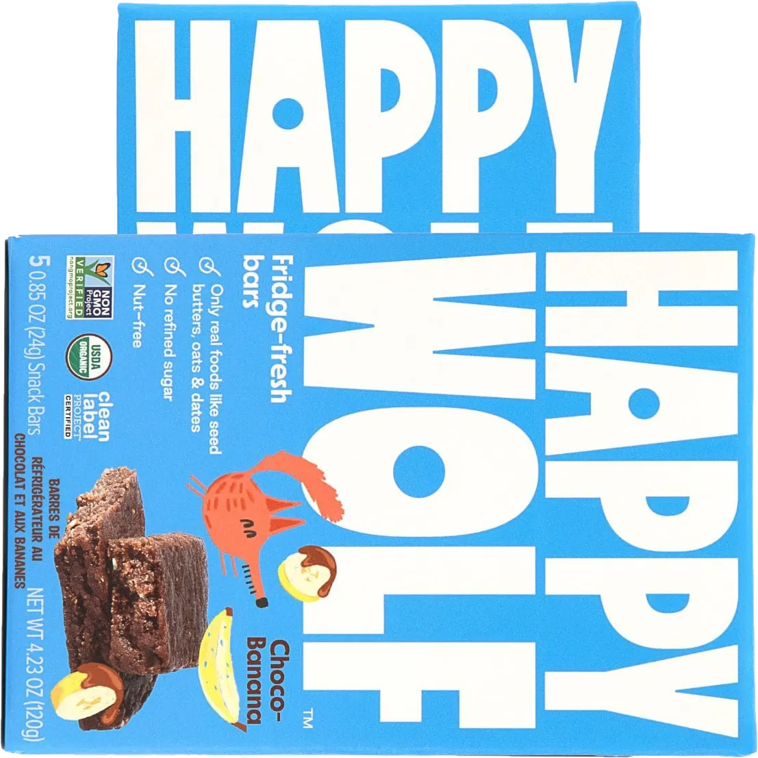 Free Happy Wolf Wildly Simple Snack Bars For Kids