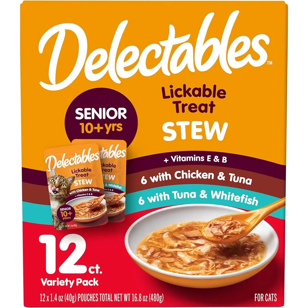 Free Hartz Delectables New Senior Cat Treats