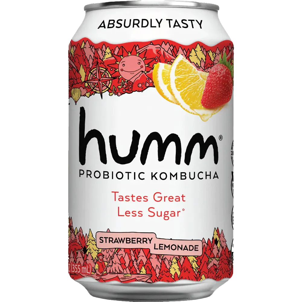 Free Humm Kombucha Probiotic Kombucha