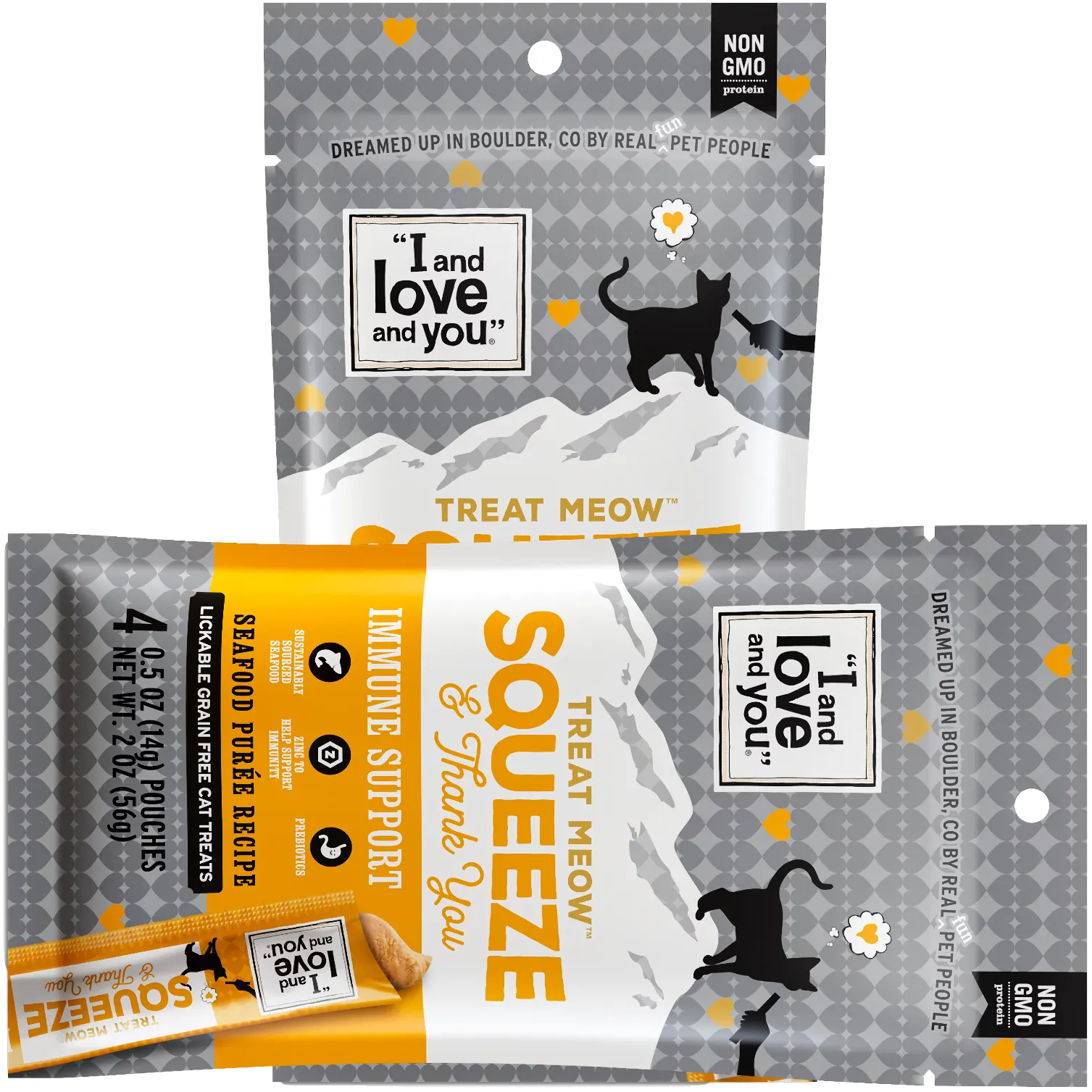 Free "I And Love And You" Pet Interactive Cat Treats