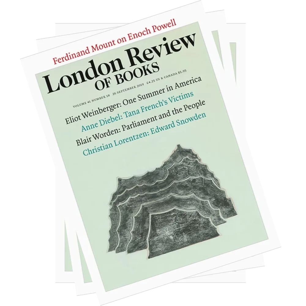 Free Issue Of London Review Of Books Magazine