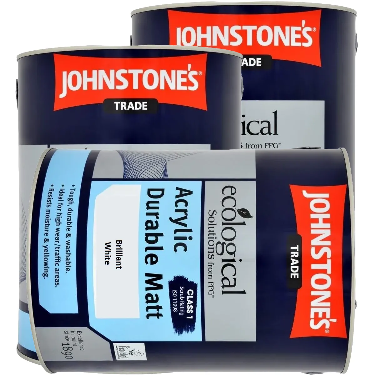 Free Johnstone's Trade Acrylic Durable Matt