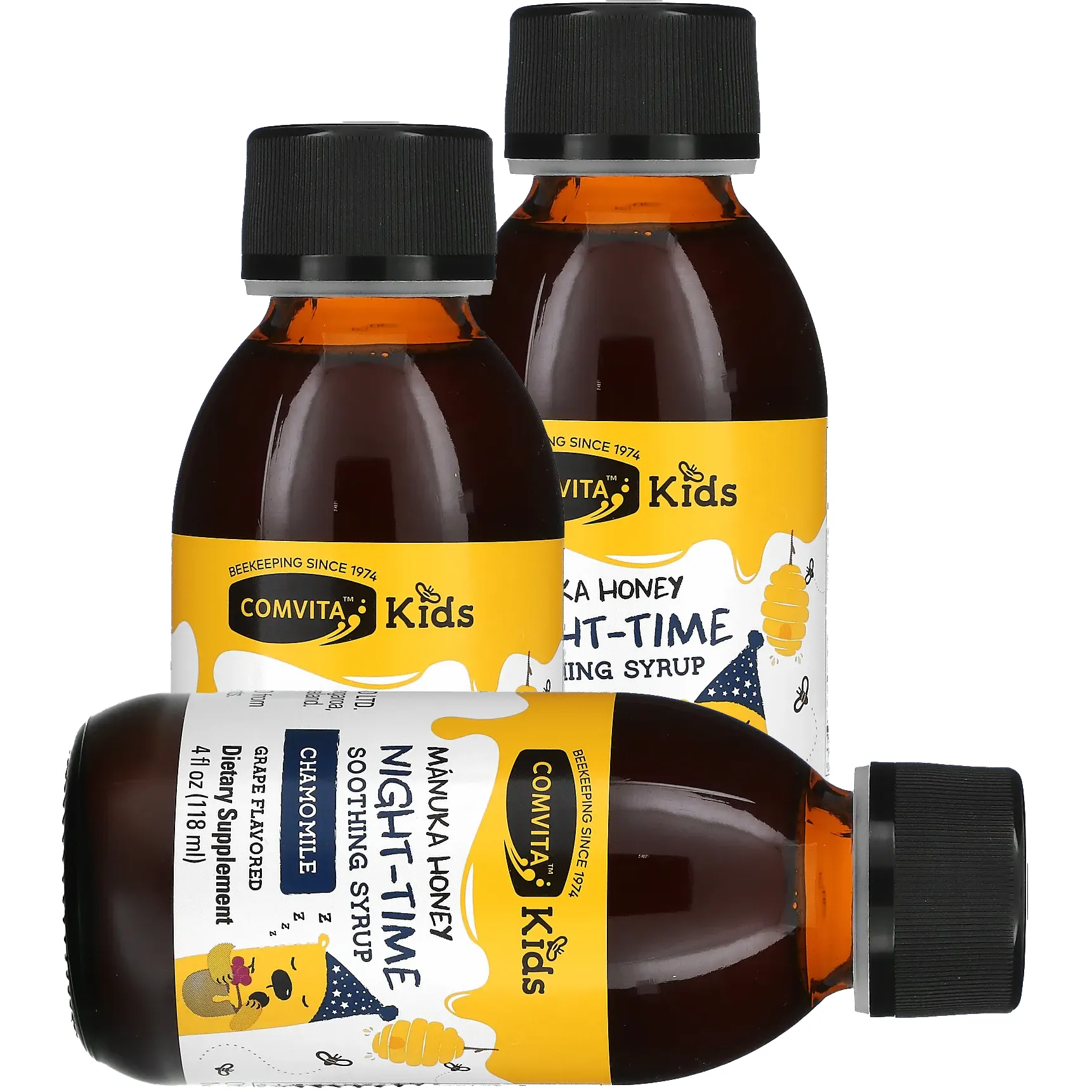Free Kids' Soothing Honey Syrup By Comvita
