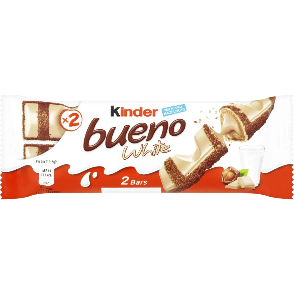 Free Kinder Bueno Milk Chocolate & Hazelnut Cream Bar