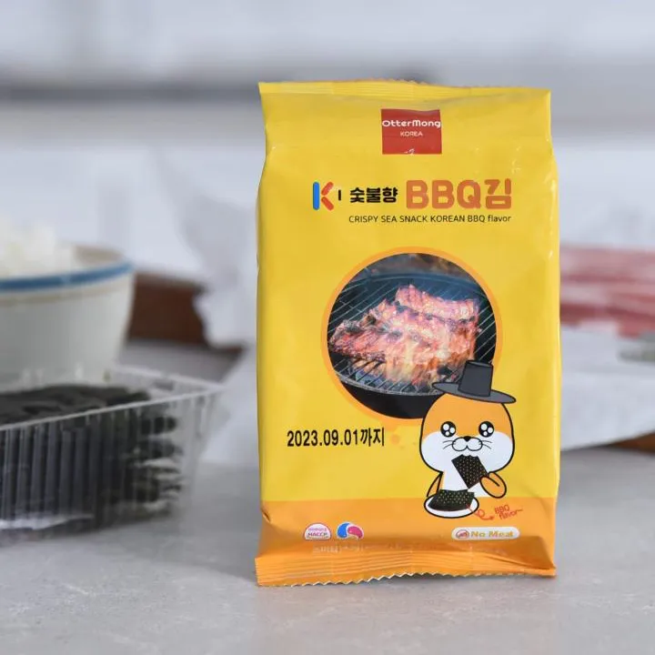 Free Korean Roasted Seaweed Snack In Bbq Flavor