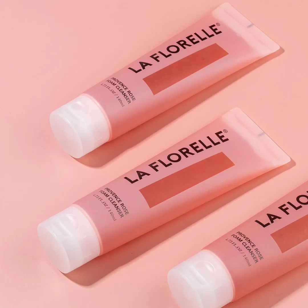 Free Sample of LA FLORELLE Provence Rose Foam Cleanser