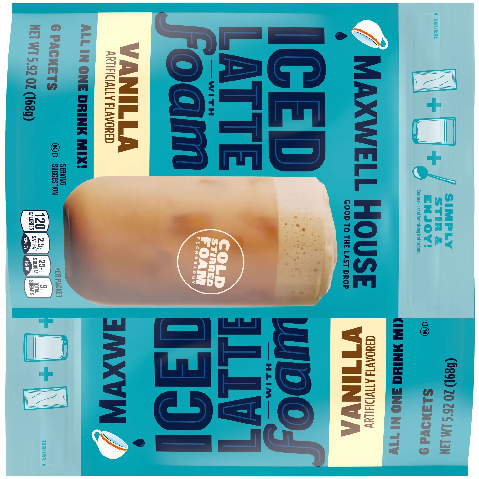 Free Maxwell House's Instant Iced Latte