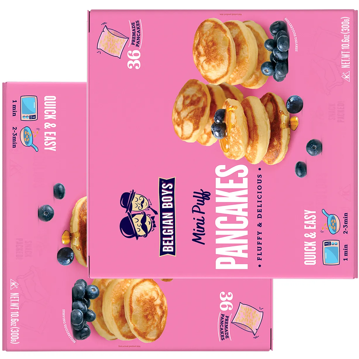 Free Mini Pancakes By Belgian Boys