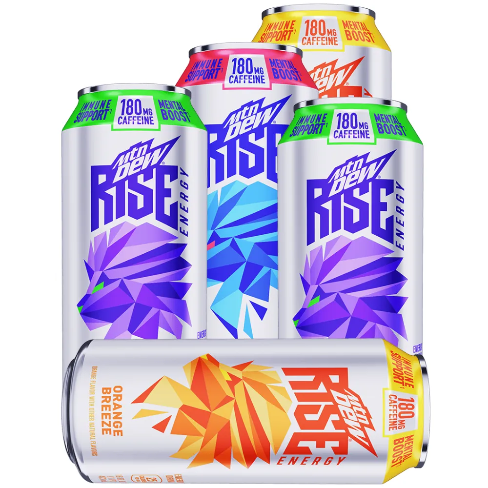 Free Mtn Dew Rise Energy Drink Digital Coupon