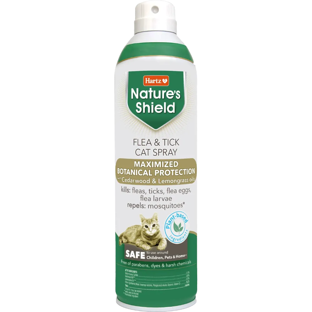 Free Hartz Nature's Shield Flea & Tick Cat Spray