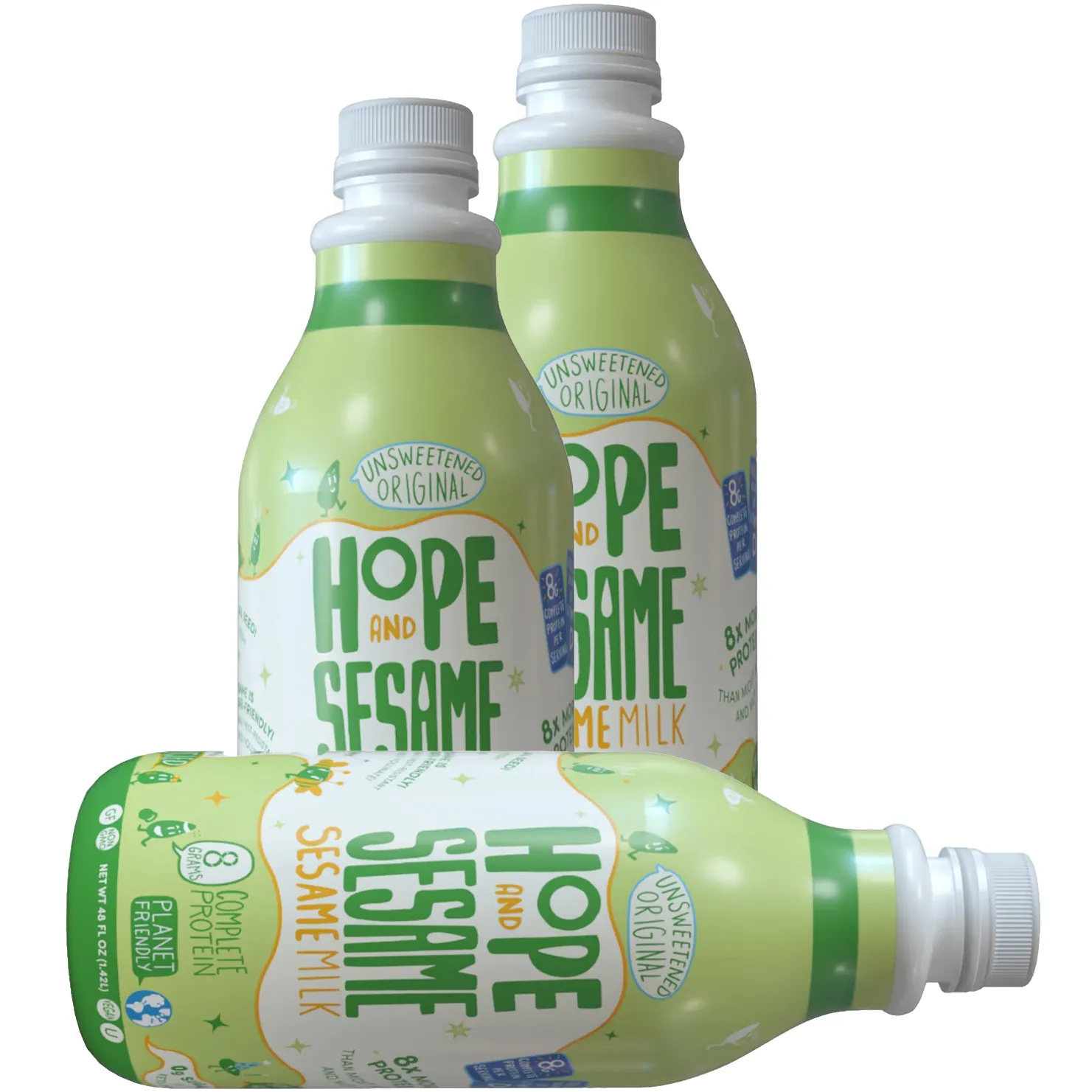 Free Sample of Non-GMO Sesamemilk