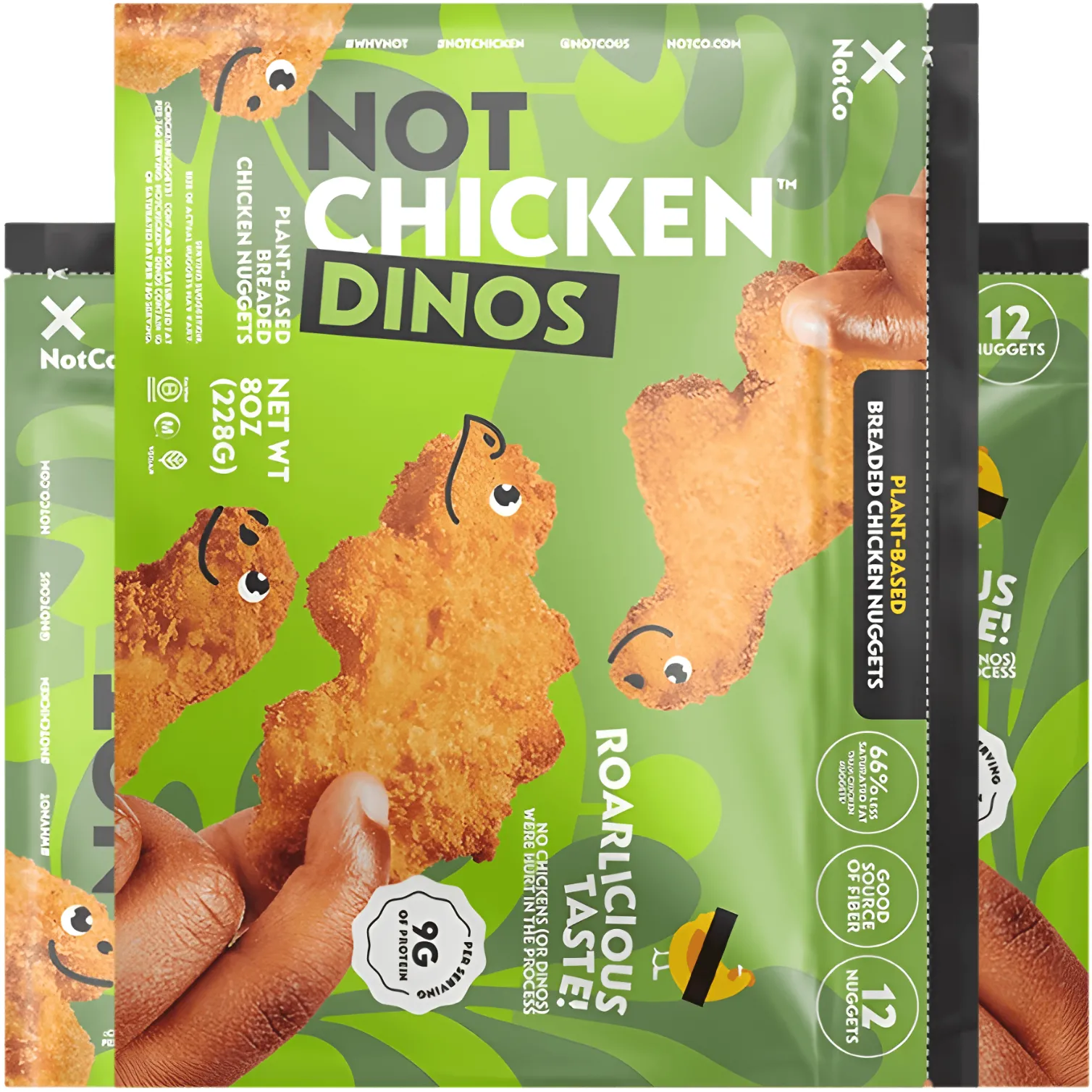 Free Notco Plant-Based Dinos Nuggets