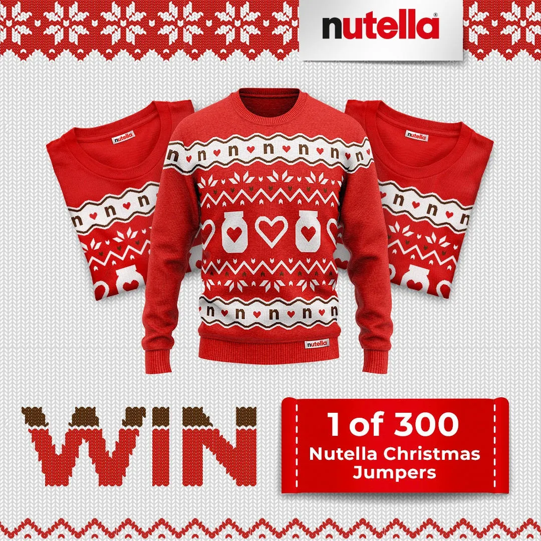 Free Nutella Christmas Jumper