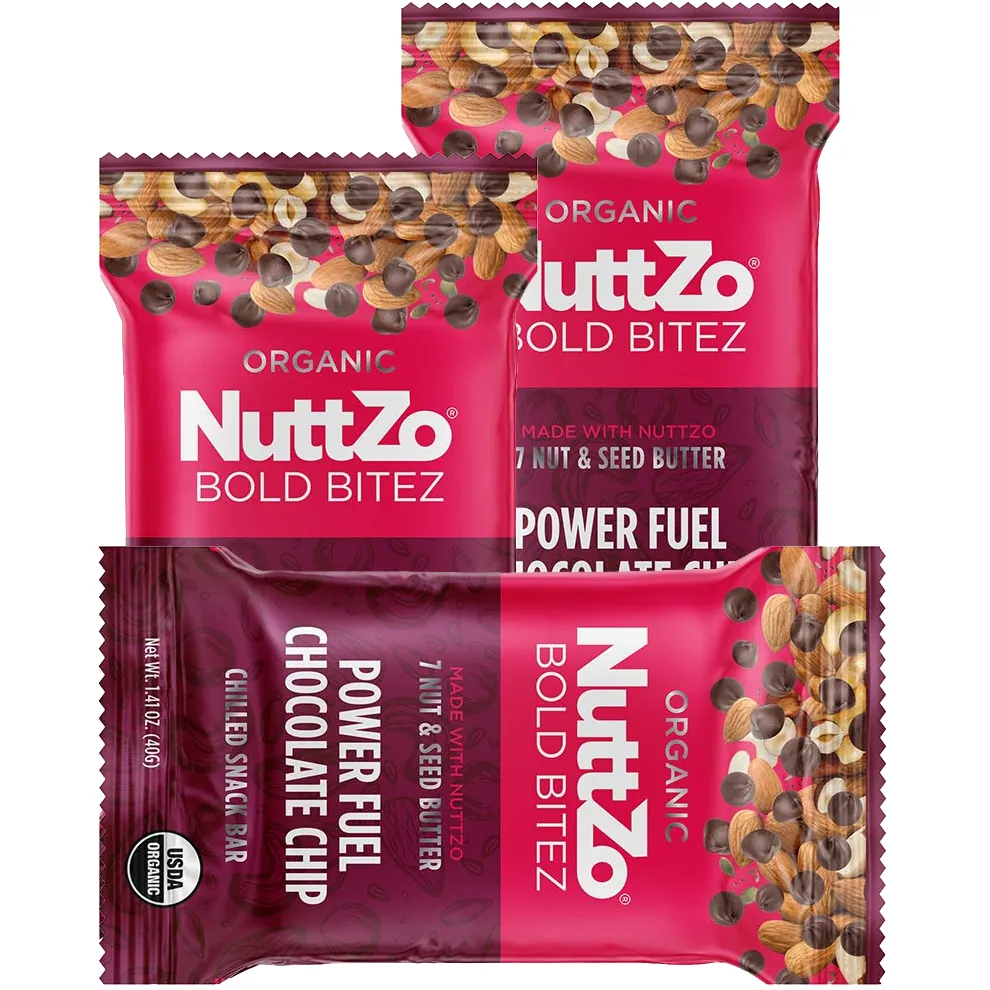 Free NuttZo Organic Power Fuel Choc Chip Chilled Snack Bar