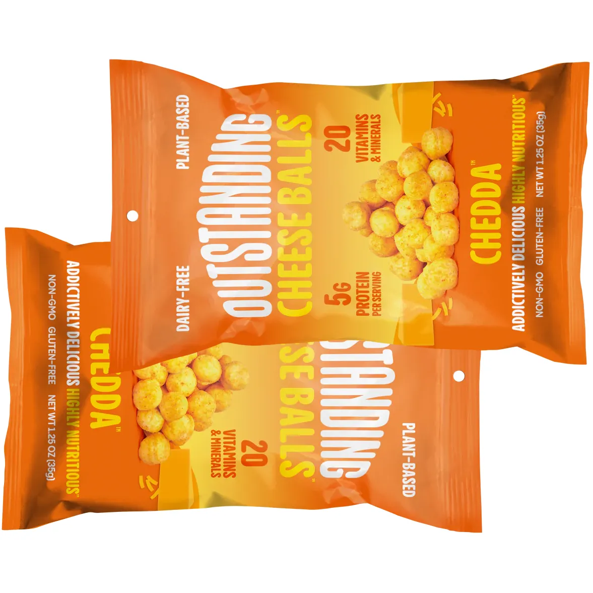 Free Outstanding Foods Chedda Cheese Balls