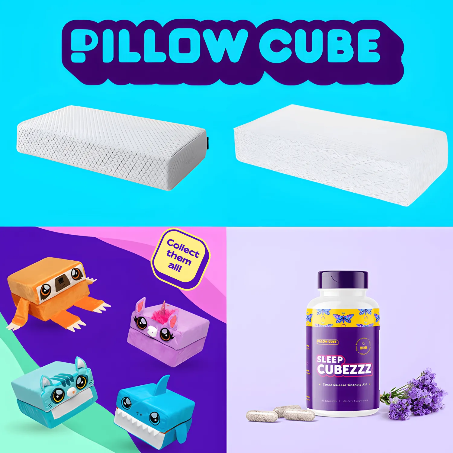 Free Pillow Cube Sleep Products