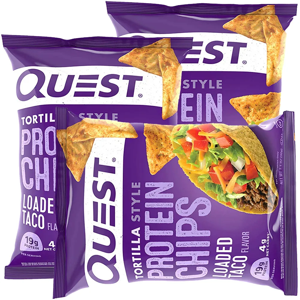 Free Quest Loaded Taco Protein Chips