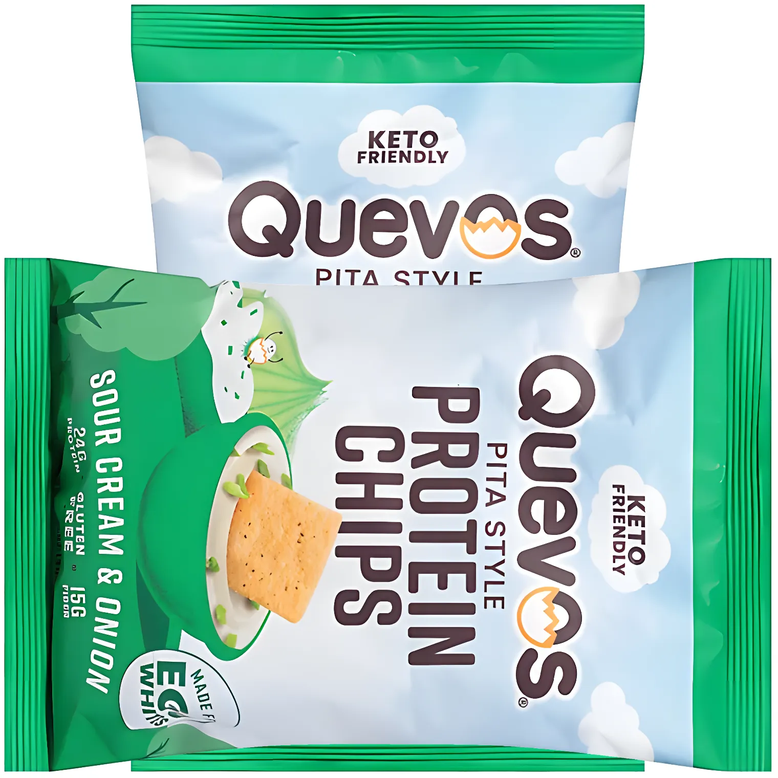 Free Quevos Crunchy Chips Made From Egg Whites
