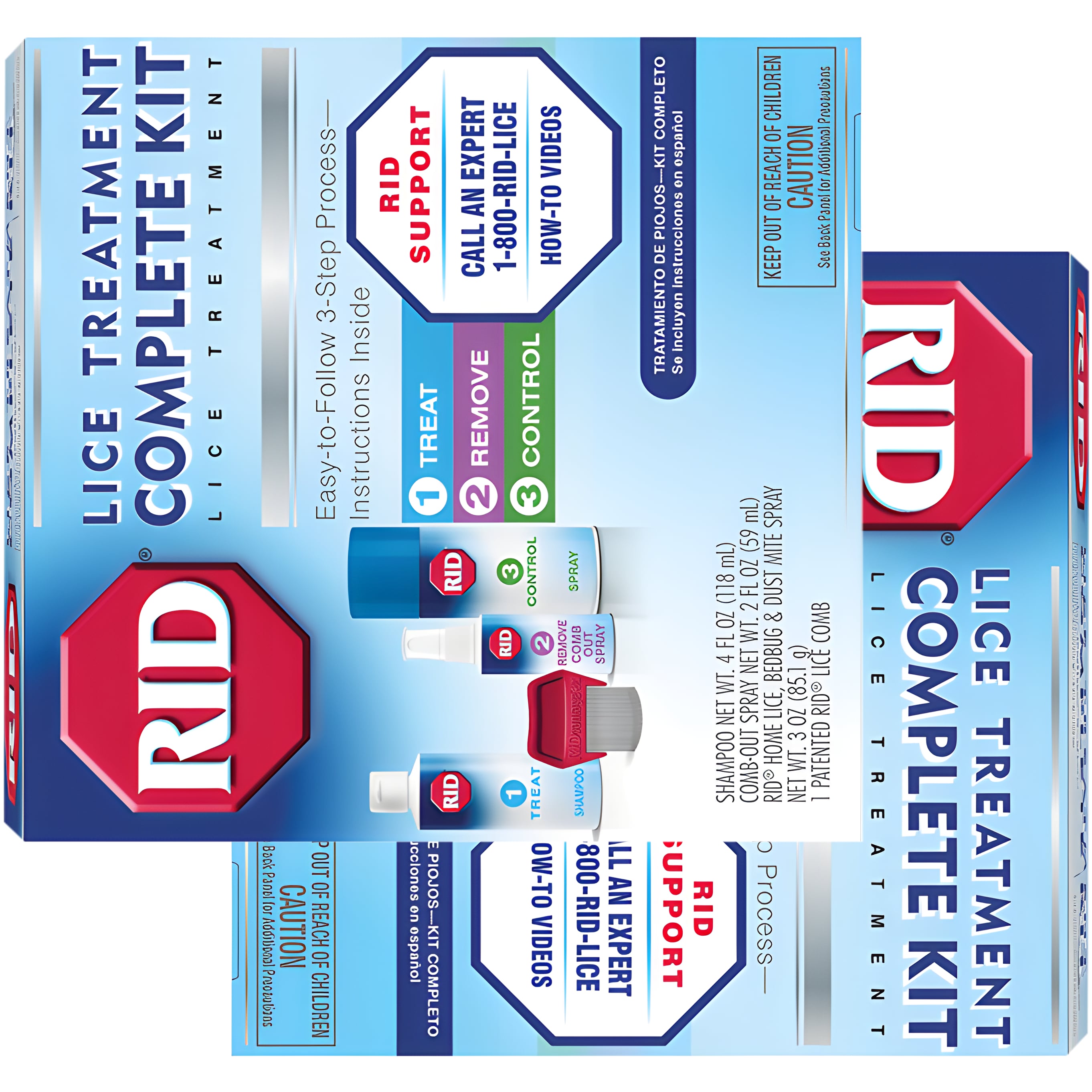 Free Rid Children's Lice Treatment Kits