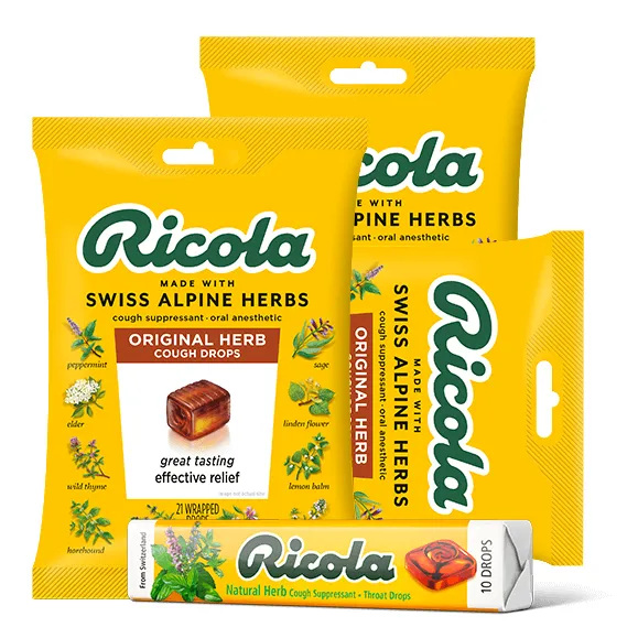 Free Ricola Cough Drops