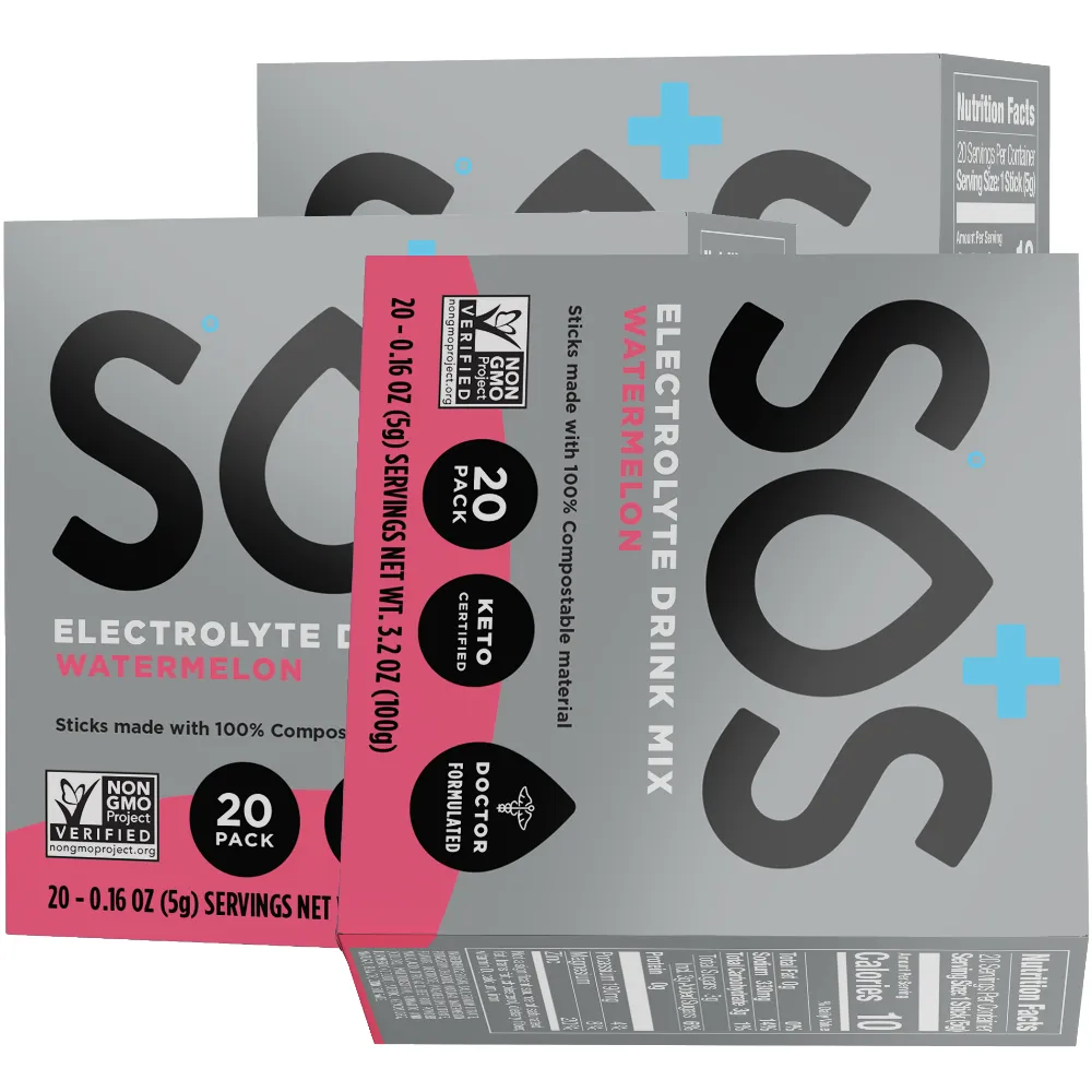 Free SOS Hydration Kid's Electrolyte Drink Mix