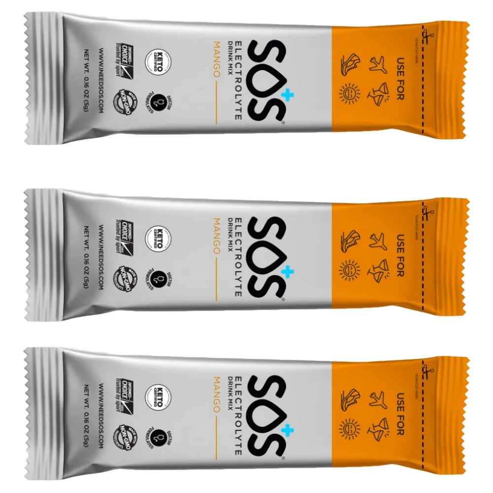 Free SOS Kids Electrolyte Drink Mix Stick Packets