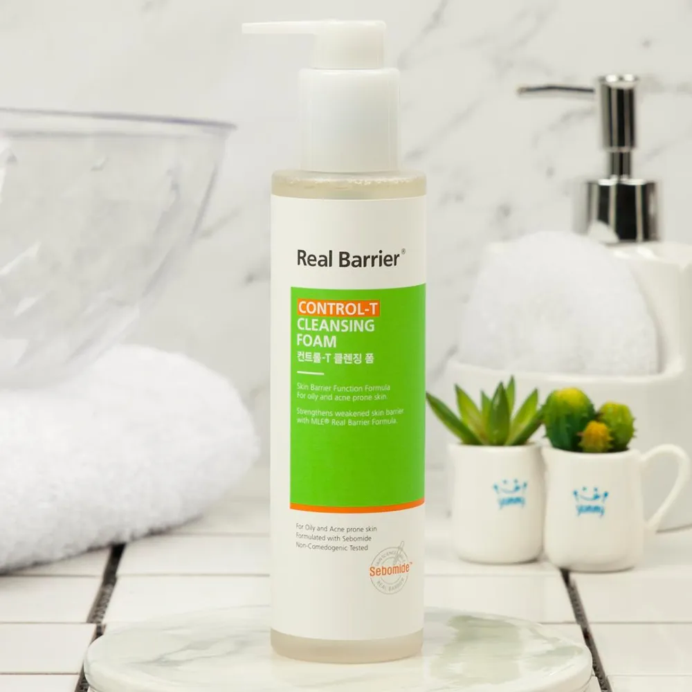 Free Sample Of Real Barrier Control-T Cleansing Foam