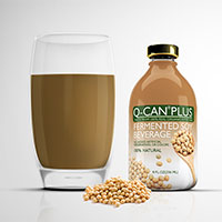 Request a Free Sample of QCAN Plus Fermented Soy Beverage