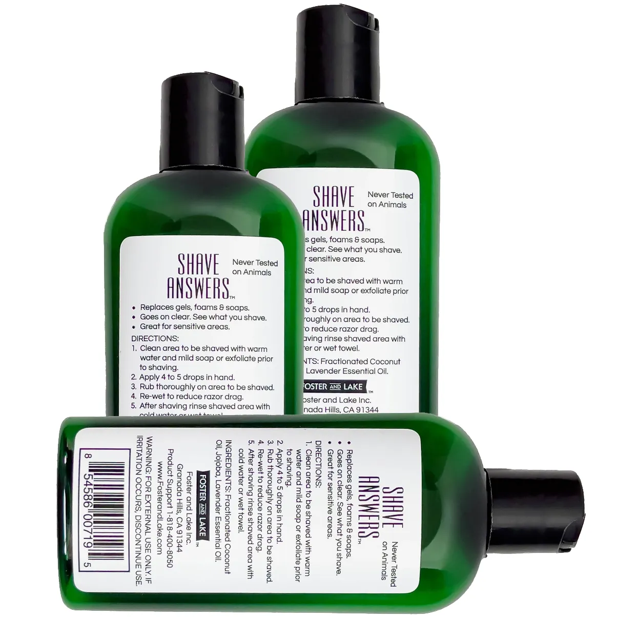 Free Shave Answers Light Shave Oil Sweet Lavender With JOJOBA
