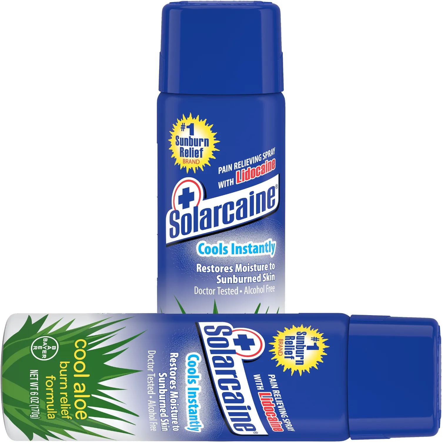 Free Solarcaine Aloe Sunburn Relief Spray