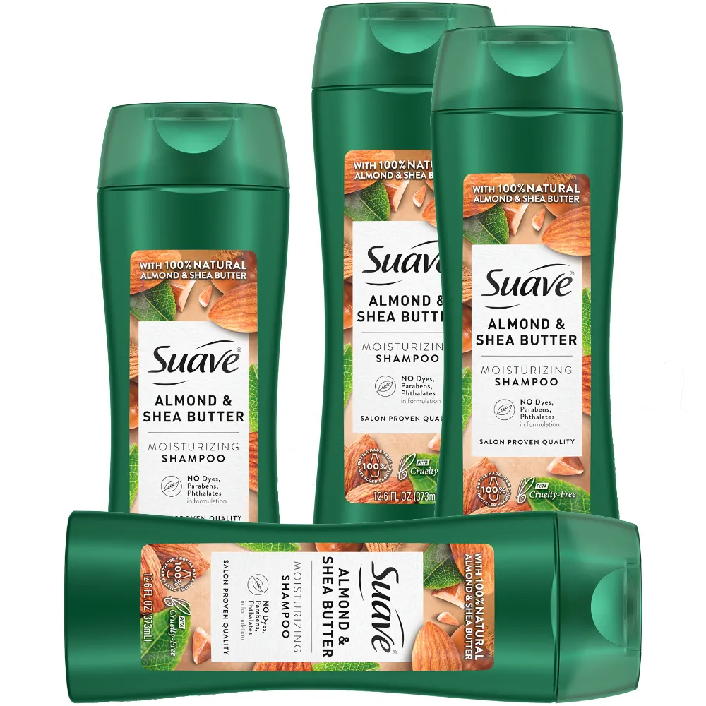 Free Suave Almond &amp; Shea Butter Moisturizing Shampoo And Conditioner