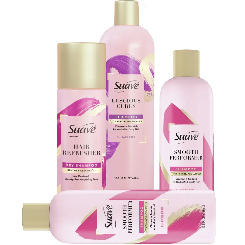 Free Suave Pink Line Hair Treatment Product Samples